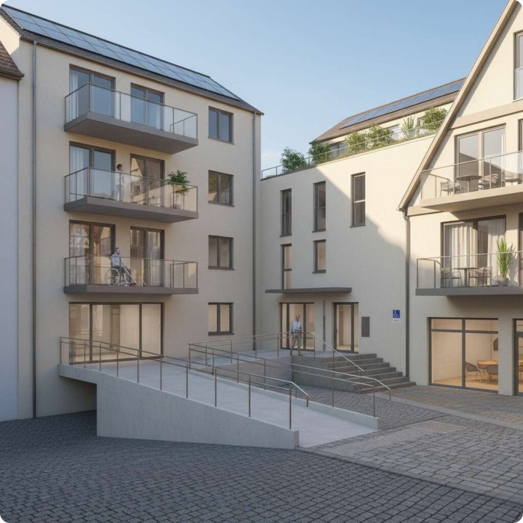 Barrierefrei Leben Neubau